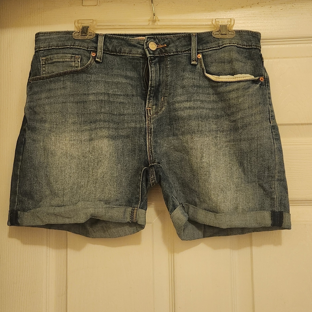 Levi's Dark Blue Denim Shorts